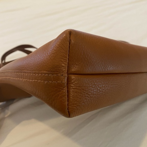 EUC Madewell Zip-Top Transport Crossbody English saddle tote - Picture 11 of 11